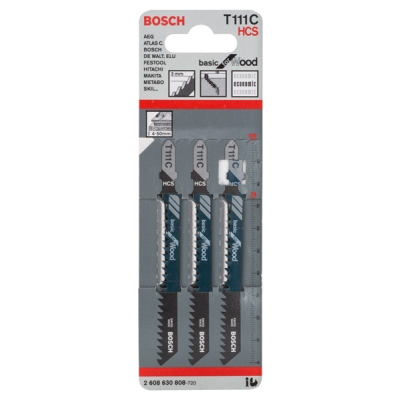 Bosch Pilový plátek do kmitací pily T 111 C Basic for Wood PROFESSIONAL