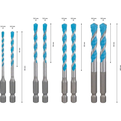 Bosch Sada Pick and Click EXPERT HEX-9 MultiConstruction