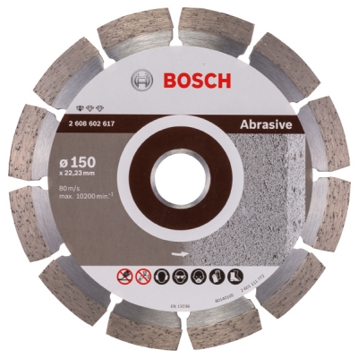 Bosch Diamantový dělicí kotouč Standard for Abrasive 150 x 22, 23 x 2 x 10 mm PROFESSIONAL