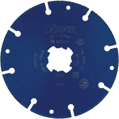 Bosch Řezný kotouč EXPERT Diamond Metal Wheel X-LOCK 115 × 22