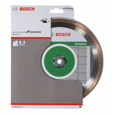 Bosch Diamantový dělicí kotouč Standard for Ceramic 200 x 25, 40 x 1, 6 x 7 mm PROFESSIONAL