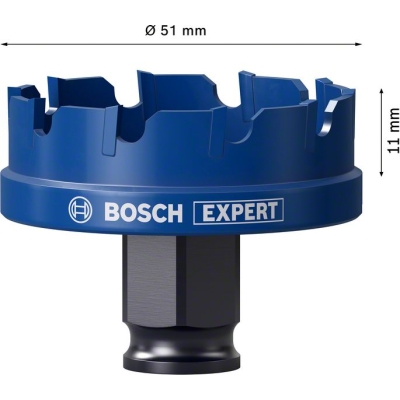 Bosch EXPERT děrovka Sheet Metal 51mm PROFESSIONAL