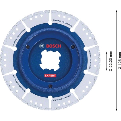 Bosch Diamantový kotouč EXPERT Diamond Pipe Cut Wheel X-LOCK