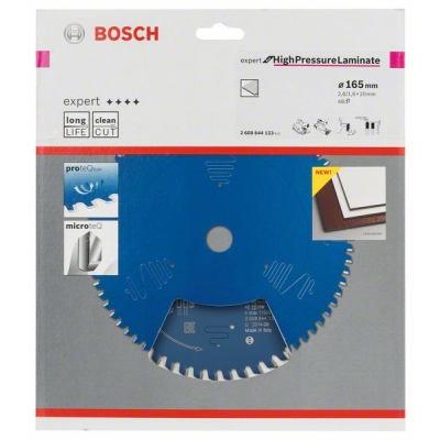 Bosch Pilový kotouč Expert for High Pressure Laminate 165 x 20 x 2, 6 mm, 48 PROFESSIONAL