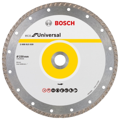 Bosch Diamantový dělicí kotouč ECO For Universal 230x22.23x3.0x7 PROFESSIONAL