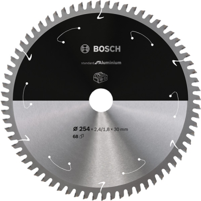 Bosch Pilový kotouč pro aku pily; Standard for Aluminium 254x30x2, 4/1, 8x68T PROFESSIONAL