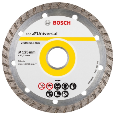 Bosch Diamantový dělicí kotouč ECO For Universal 125x22.23x2.4x7 PROFESSIONAL