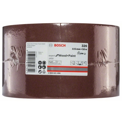 Bosch J450 Expert for Wood and Paint, 115 mm × 50 m, G320 115mm X 50m, G320 PROFESSIONAL