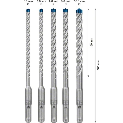 Bosch Sady vrtáků do kladiv EXPERT SDS plus-7X