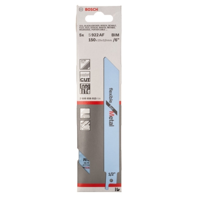 Bosch Pilový plátek do pily ocasky S 922 AF Flexible for Metal PROFESSIONAL