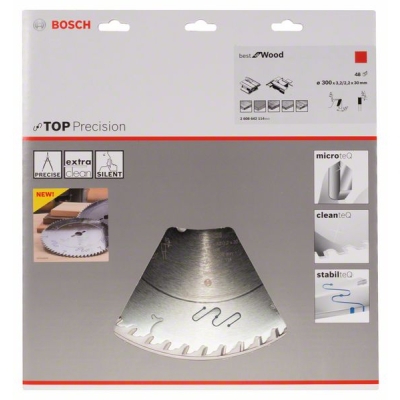 Bosch Pilový kotouč do okružních pil Top Precision Best for Wood 300 x 30 x 3, 2 mm, 48 PROFESSIONAL