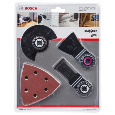 Bosch 13dílná univerzální sada ACZ 85 EB (1x); AIZ 32 APB (1x); ATZ 52 SFC (1x); brusný papír Wood and Paint (10x) PROFESSIONAL