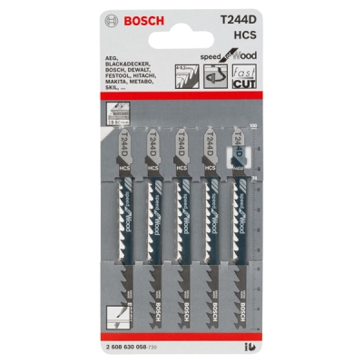 Bosch Pilový plátek do kmitací pily T 244 D Speed for Wood PROFESSIONAL