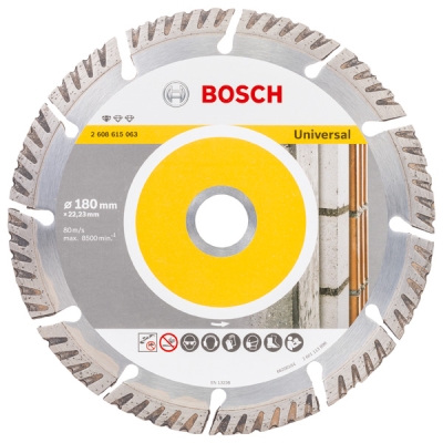 Bosch Diamantový dělicí kotouč Standard for Universal 180 × 22, 23 180x22.23x2.4x10mm PROFESSIONAL