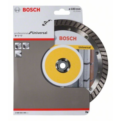 Bosch Diamantový dělicí kotouč Standard for Universal Turbo 180 x 22, 23 x 2, 5 x 10 mm PROFESSIONAL