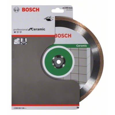 Bosch Diamantový dělicí kotouč Standard for Ceramic 230 x 25, 40 x 1, 6 x 7 mm PROFESSIONAL