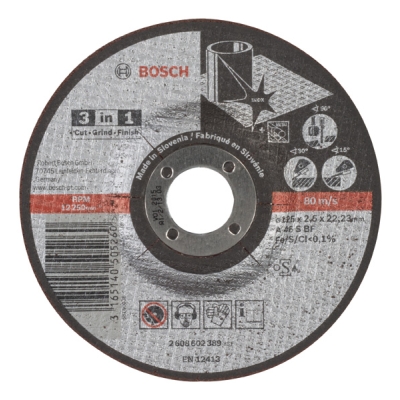 Bosch Řezací kotouč PRO Stainless Steel and Metal 3-in-1 Disc