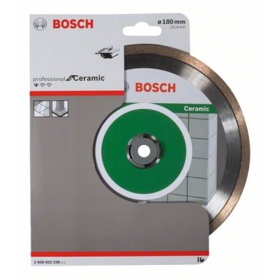 Bosch Diamantový dělicí kotouč Standard for Ceramic 180 x 25, 40 x 1, 6 x 7 mm PROFESSIONAL