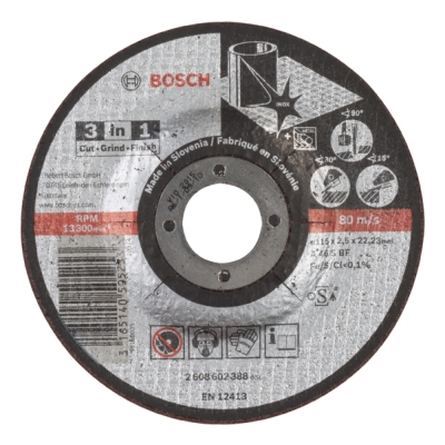 Bosch Řezací kotouč PRO Stainless Steel and Metal 3-in-1 Disc