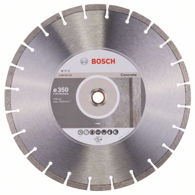 Bosch Diamantový dělicí kotouč Standard for Concrete 350 x 20/25, 40 x 2, 8 x 10 mm PROFESSIONAL