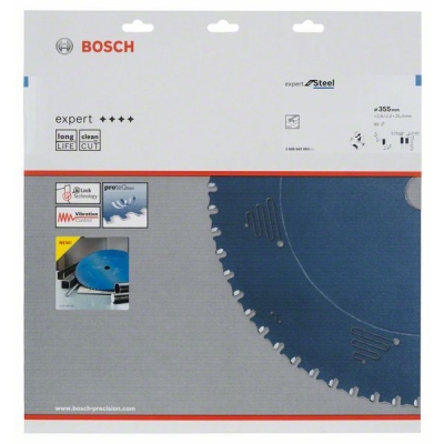 Bosch Pilový kotouč do okružních pil Expert for Steel 355 x 25, 4 x 2, 6 mm, 90 PROFESSIONAL