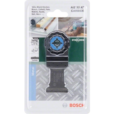 Bosch Karbidový ponorný pilový list Starlock AIZ 32 AT Metal 40 x 32 mm PROFESSIONAL