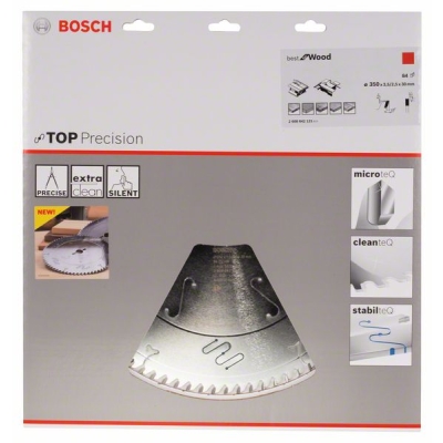 Bosch Pilový kotouč do okružních pil Top Precision Best for Wood 350 x 30 x 3, 5 mm, 84 PROFESSIONAL