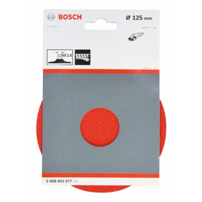 Bosch Opěrný talíř s upínacím systémem se suchým zipem, 125 mm 125 mm, 12 500 ot./min. PROFESSIONAL