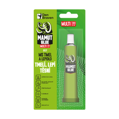 Den Braven MAMUT GLUE Multi 25 ml tuba v blistru bílá