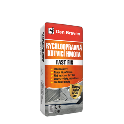 Den Braven Rychloopravná kotvicí hmota FAST FIX 5 kg pytel