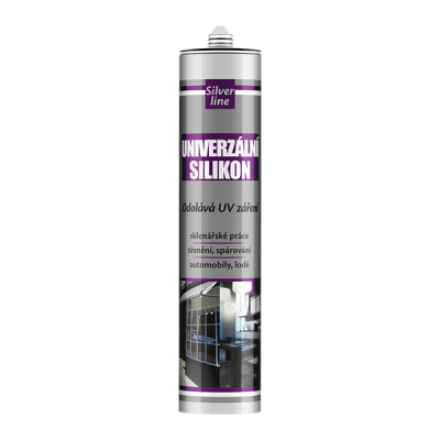 Den Braven Univerzální silikon Silver Line 280 ml transparentní