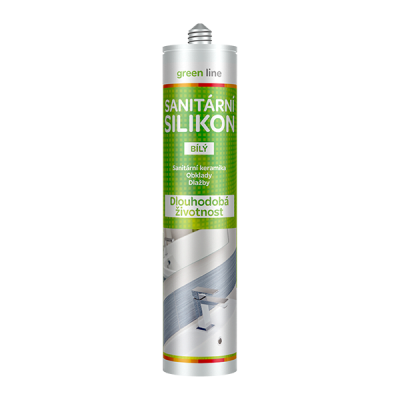 Den Braven Sanitární silikon Green Line 280 ml bílá