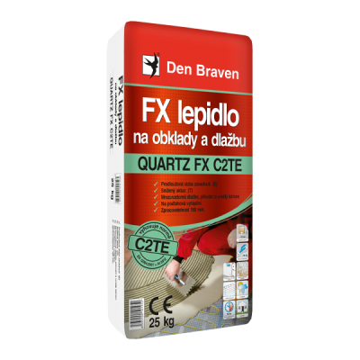 Den Braven FX lepidlo na obklady a dlažbu QUARTZ FX C2TE 7 kg pytel