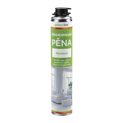 Den Braven Nízkoexpanzní pěna pistolová Green Line 750 ml