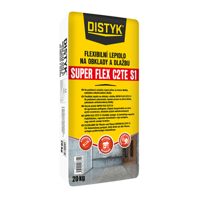 Den Braven Flexibilní lepidlo na obklady a dlažbu SUPER FLEX C2TE S1 DISTYK Line 20 kg šedá