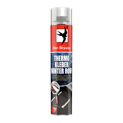 Den Braven THERMO KLEBER ROOF WINTER 750 ml pistolová dóza zelená