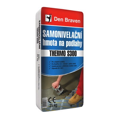 Den Braven Samonivelační hmota na podlahy THERMO S300 25 kg pytel