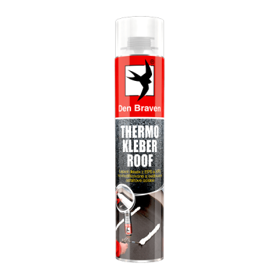 Den Braven THERMO KLEBER ROOF 750 ml pistolová dóza žlutá