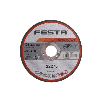 Festa Kotouč řezný  INDUSTRY na kov 125x2x22.2mm