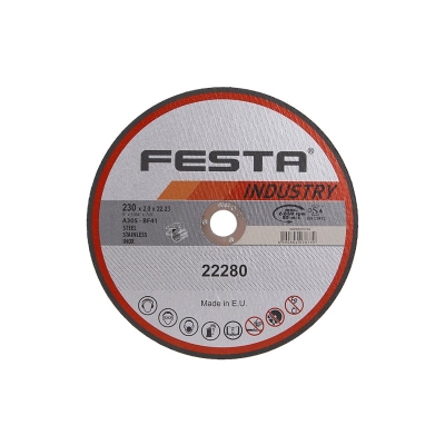 Festa Kotouč řezný  INDUSTRY na kov 230x2x22.2mm