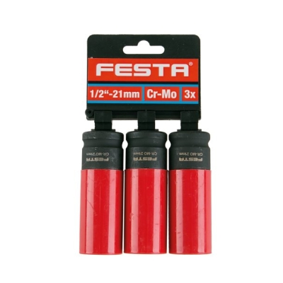 Festa Hlavice na kola  CrMo 1/2" 21mm 3x(D)