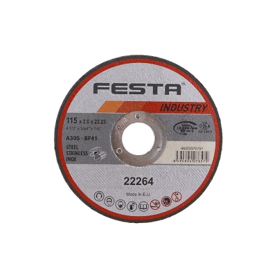 Festa Kotouč řezný  INDUSTRY na kov 115x2x22.2mm