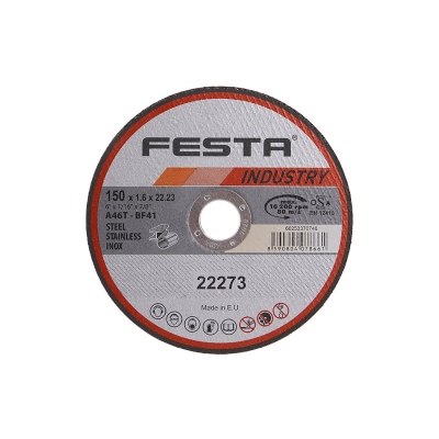 Festa Kotouč řezný  INDUSTRY na kov 150x1.6x22.2mm