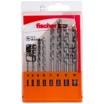 Fischer D-S Set 3-10 mm 8pcs P