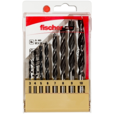 Fischer D-WS Set 3-10 mm 8pcs P