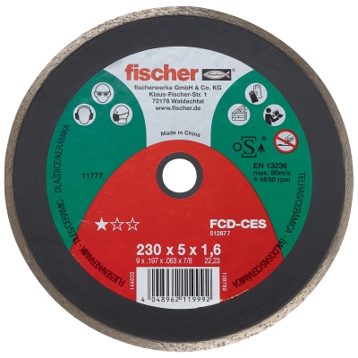 Fischer FCD-CES 230x1,6x22,23 DIA