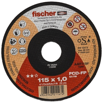 Fischer FCD-FP 115x1,0x22,23 plus