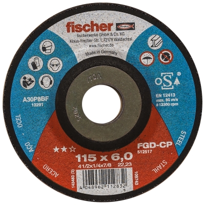 Fischer FGD-CP 115x6,0x22,23 CARBON