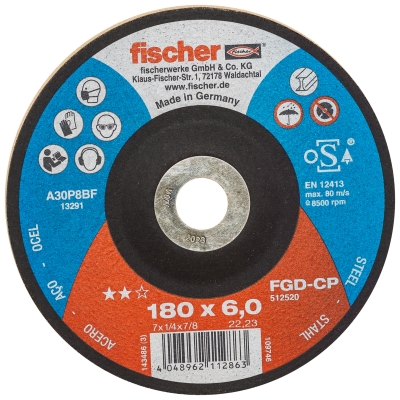 Fischer FGD-CP 180x6,0x22,23 CARBON