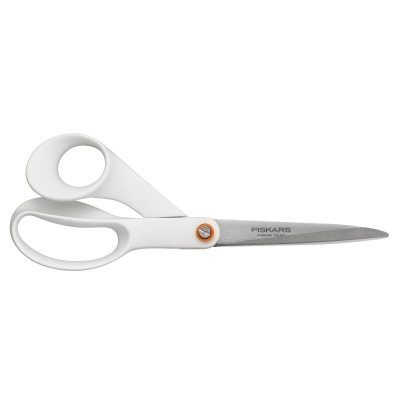 Fiskars Univerzální nůžky velké 21cm bílé